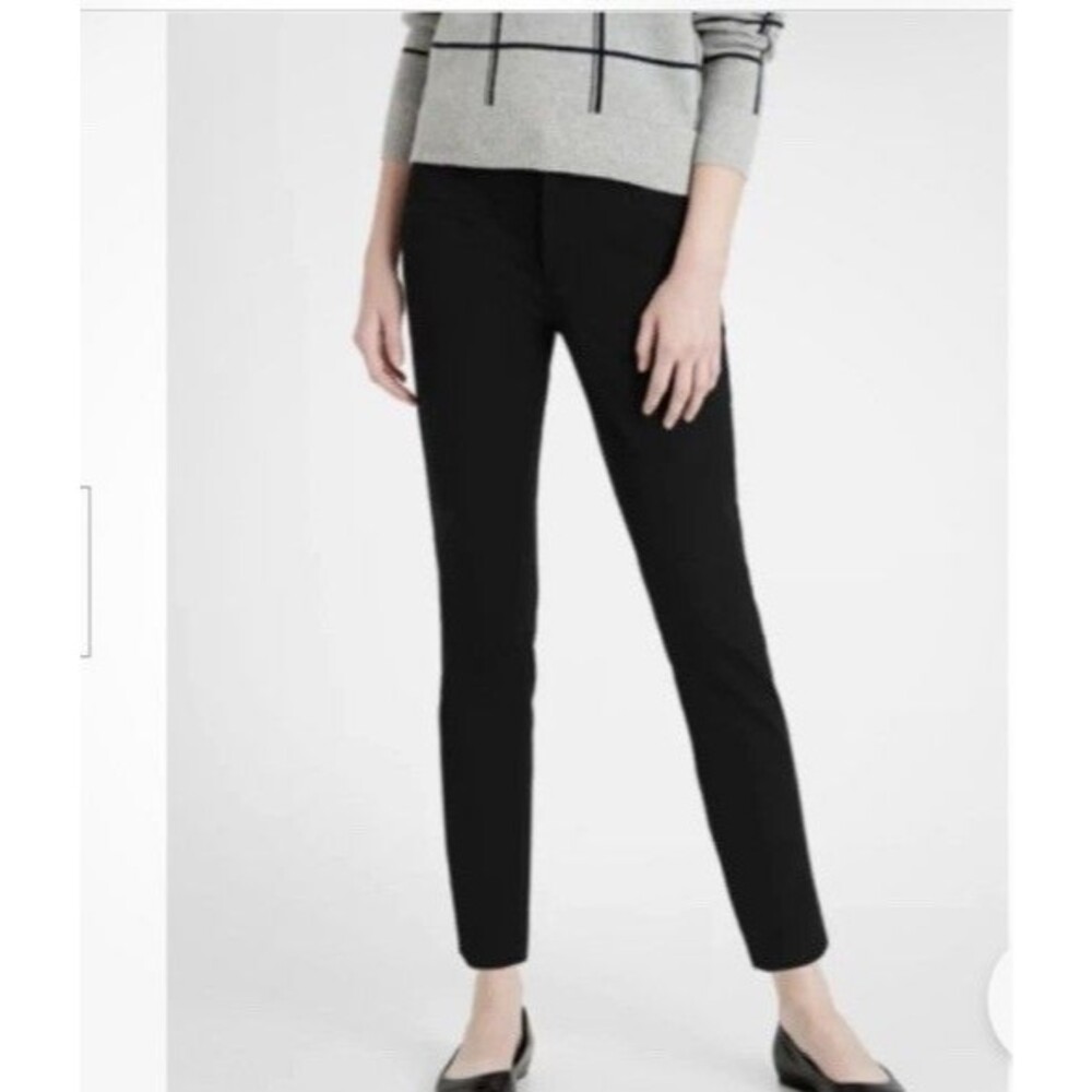 Banana Republic Sloan Bi-Stretch Navy Blue Stretch Pants Size 6 (32x27)